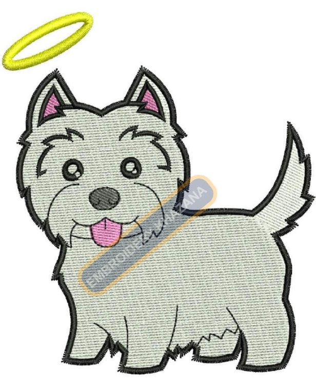 Dog Digital Embroidery Design