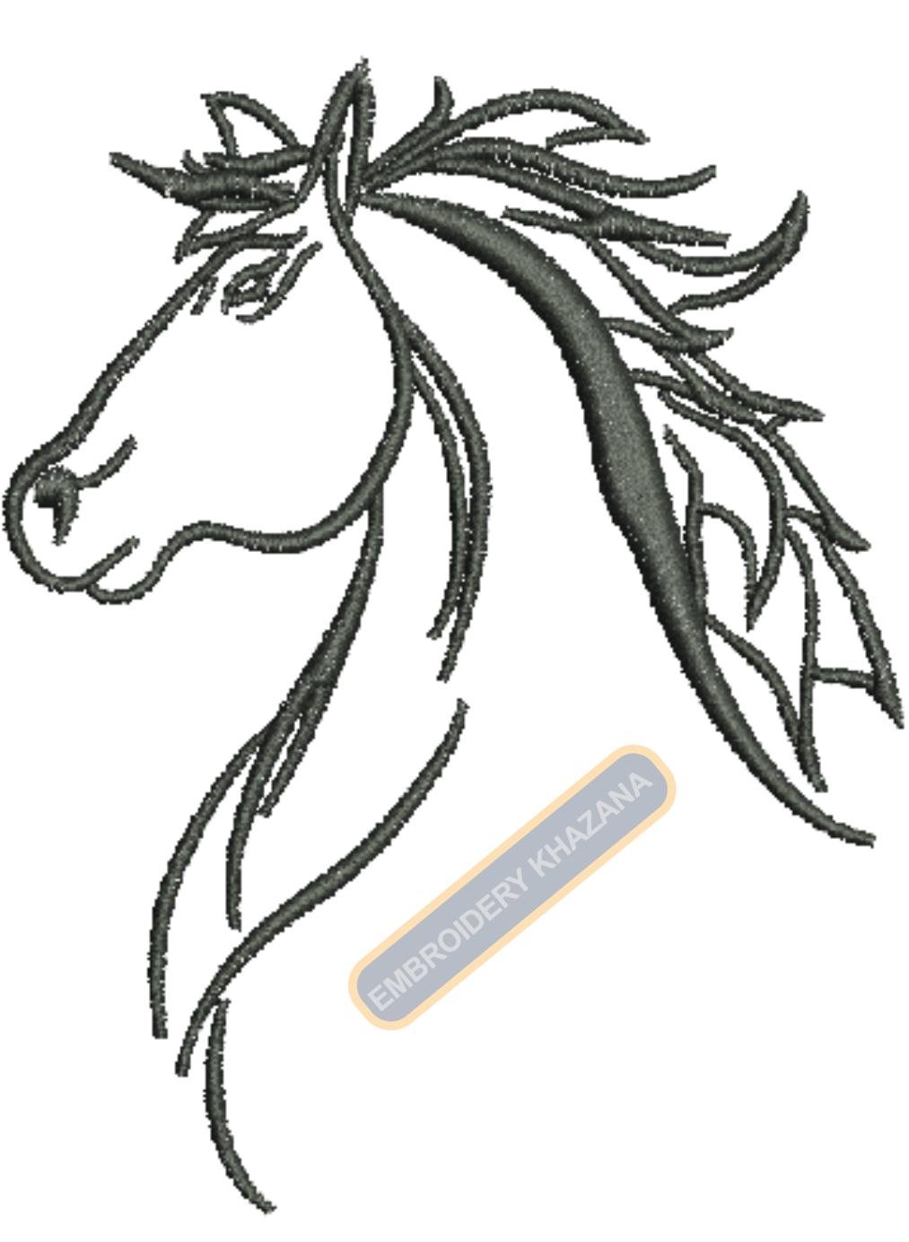 Horse Embroidery Designs Horse Machine Embroidery Patterns
