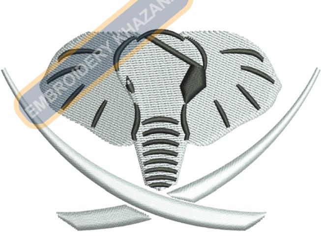 ELEPHANT embroidery design