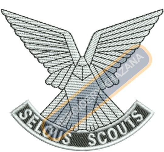 Selous Scouts crest embroidery design