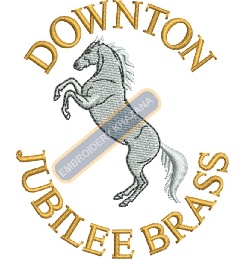 Free Downton Jubelii Brass Embroidery Design