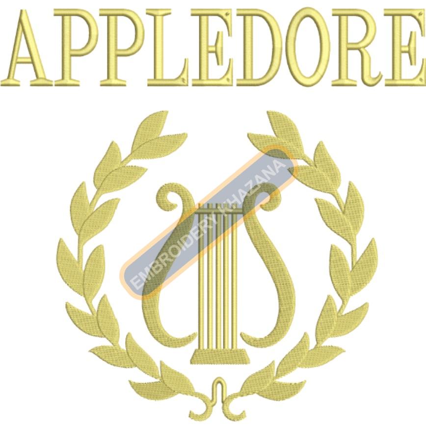 Free Appledore Embroidery Design