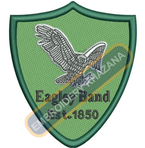 Free EAGLEY BAND Machine Embroidery Design
