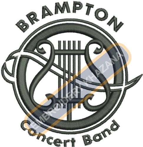 Free Brampton Concert Band Embroidery Design