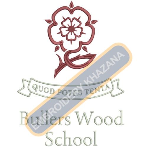 Free Quod Potes Tenta Bullers Wood School Embroidery Design