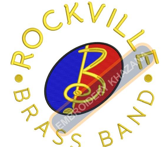 Free Rockville Brass Band Embroidery Design