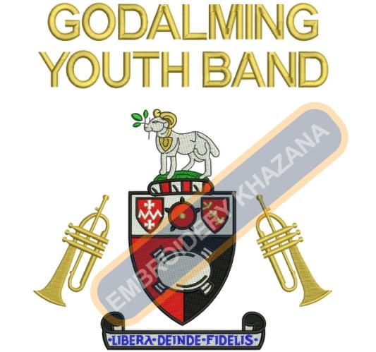 Free Godalming Youth Band Embroidery Design