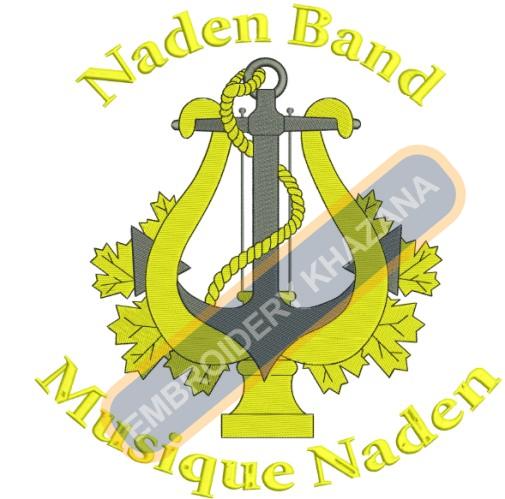 Free Naden Band Embroidery Design