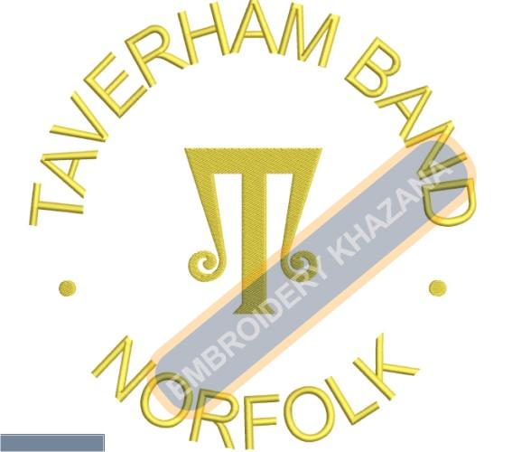 Free Taverham Band Embroidery Design
