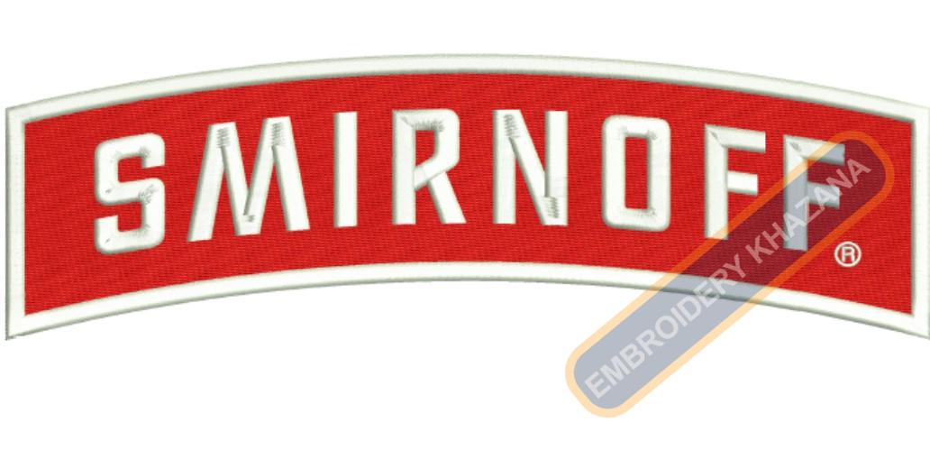 Smirnoff Logo Embroidery Designs Free