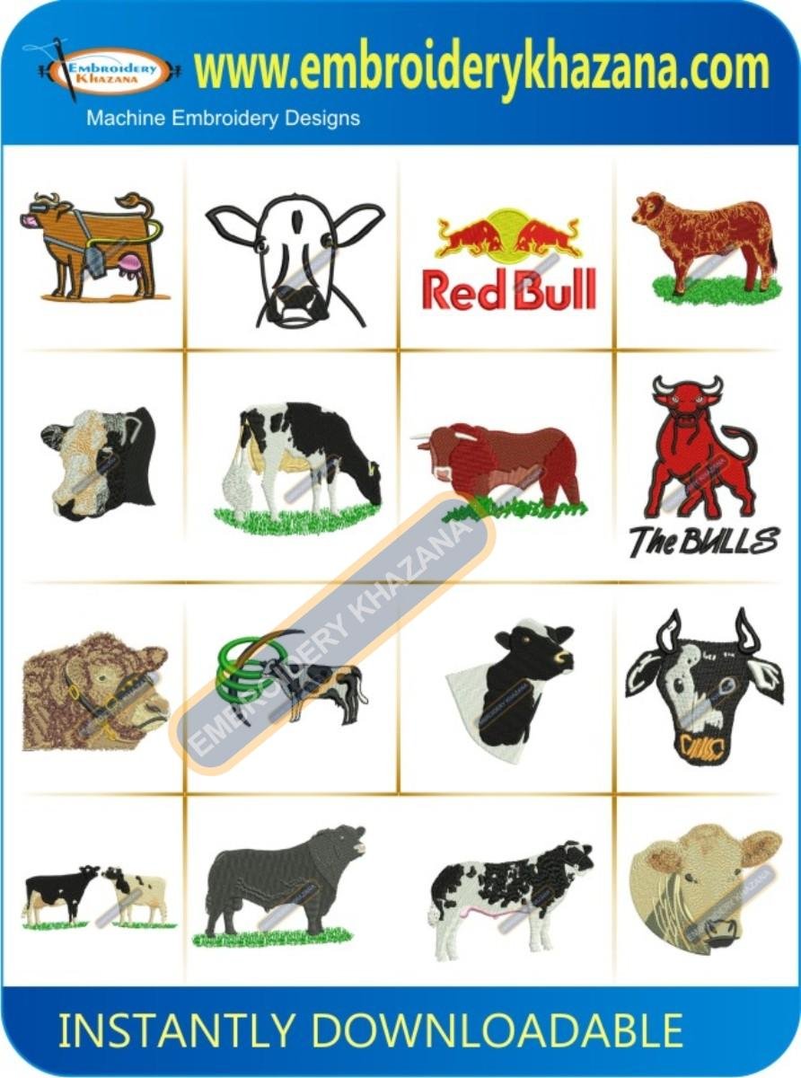 COW and BULL DESIGN PACK