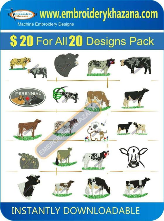 COW And BULL DESIGN PACK 1