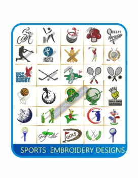 Sports Embroidery Designs