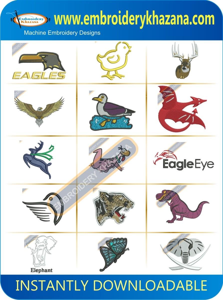 BIRDS AND ANIMALS DESIGN PACK