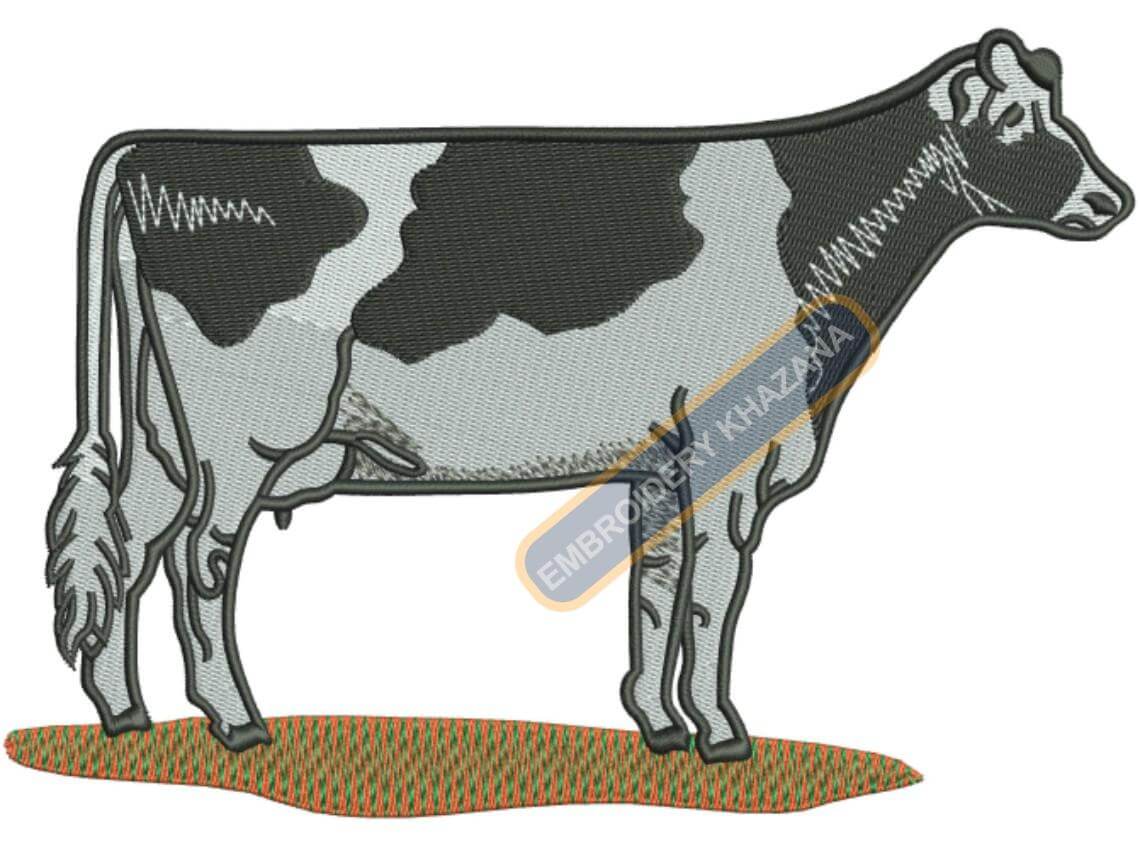 Ciarc Cow Embroidery Design