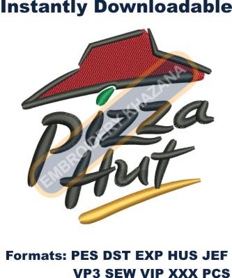 Pizza Hut Logo Embroidery Designs