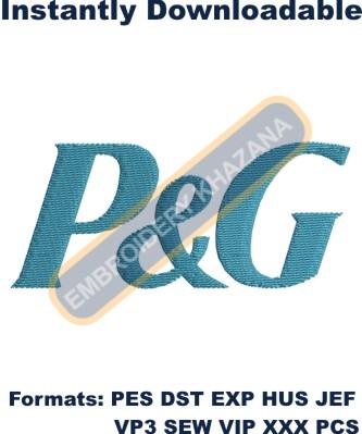 Procter And Gamble Logo Embroidery Designs