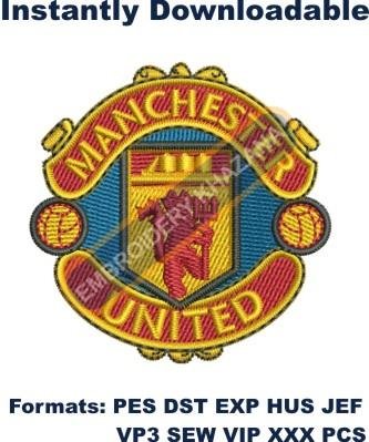 59+ Manchester United Embroidery Logo Free Download PNG Pictures
