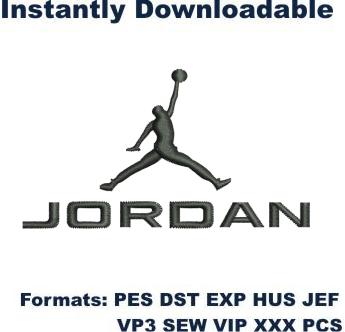Air Jordan Logo Embroidery Designs