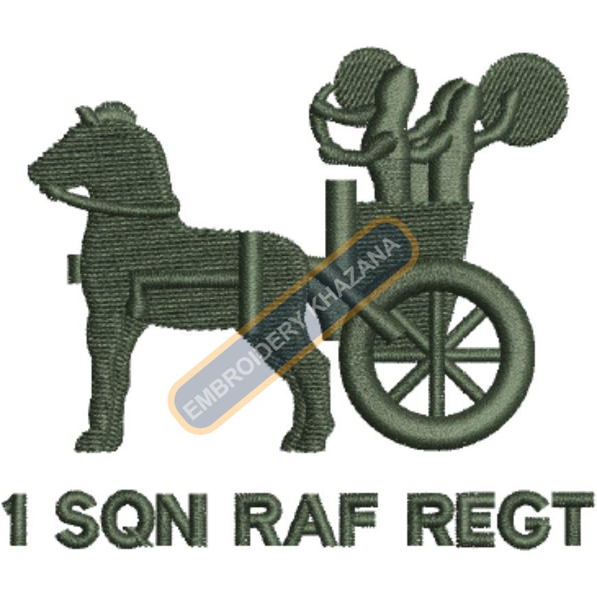 1St Son Raf Regt Embroidery Design
