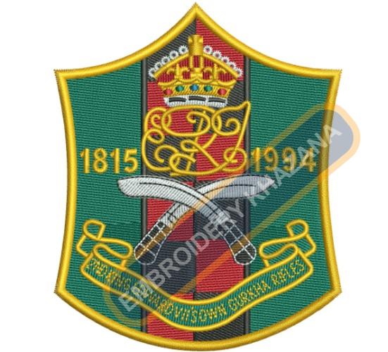 2nd King Army Embroidery Design