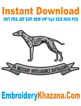 4th Military Intelligence Battalion Embroidery Design