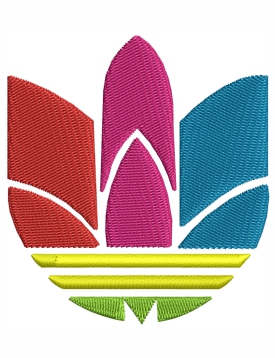 Adidas Logo Embroidery Design