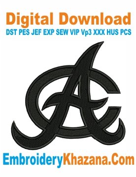 Aguilas Cabanas Logo Embroidery Design