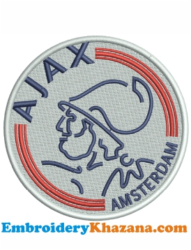 Ajax Fc Logo Embroidery Design