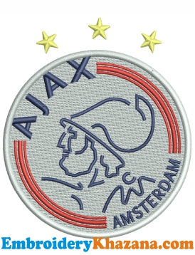 Ajax Logo Embroidery Design