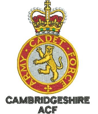 Army Cadet Force Crest Embroidery Design