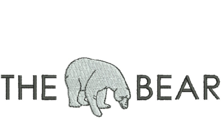 The Bear Embroidery Design