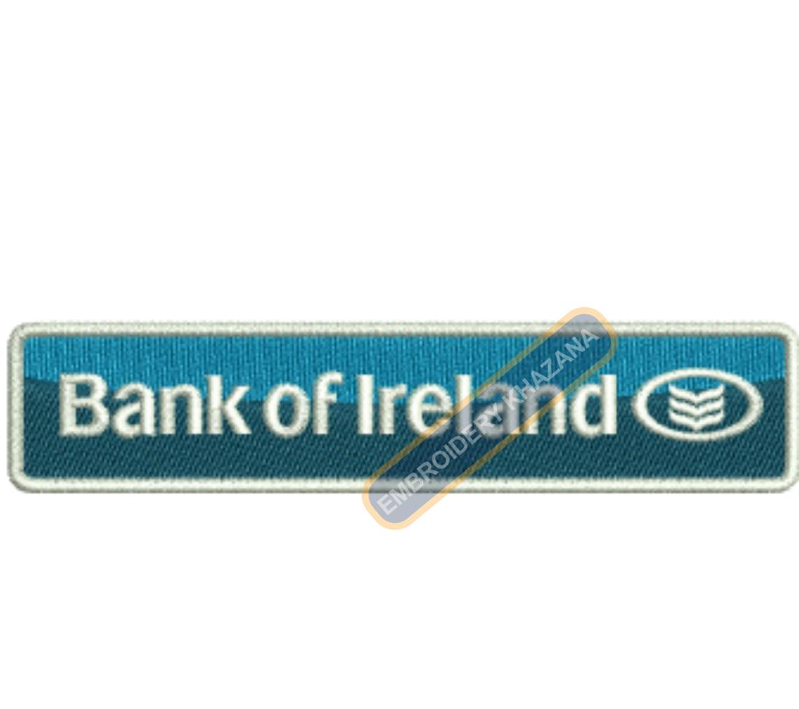 Bank of Ireland Embroidery Design