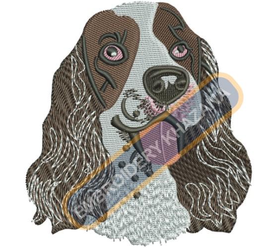 Basset Hound Dog Embroidery Design