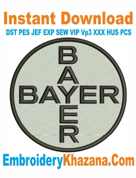 Bayer 04 Leverkusen Embroidery Design