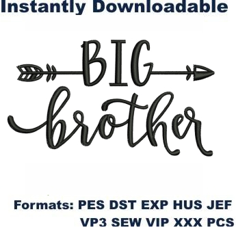 Big Brother Embroidery Designs