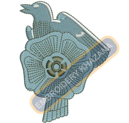 Bird Army Embroidery Design