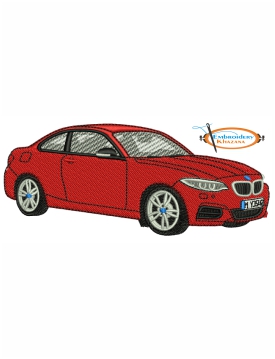 BMW Car Embroidery Design