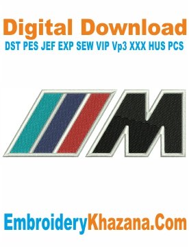 Bmw Logo Machine Embroidery Design