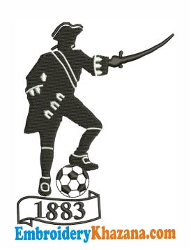 Bristol Rovers FC Logo Embroidery Design