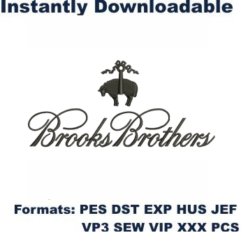 Brooks Brothers Logo Embroidery Designs