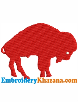 Buffalo Bills Logo Embroidery Design