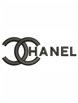 Chanel Logo Machine Embroidery Design