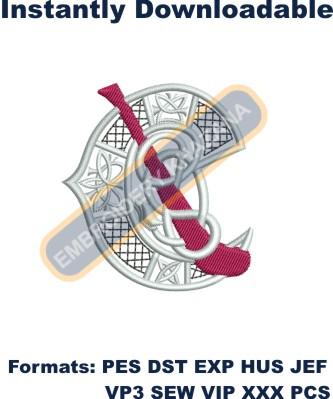 Camogie Machine Embroidery Design