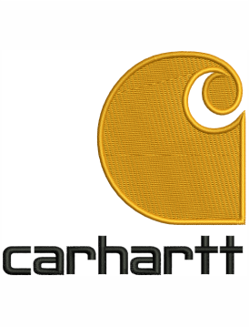 Carhartt Logo Embroidery Design