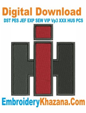 Case IH Tractor Logo Embroidery Designs