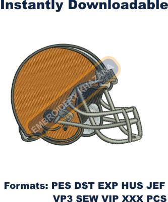 Cleveland Browns Logo Embroidery Design
