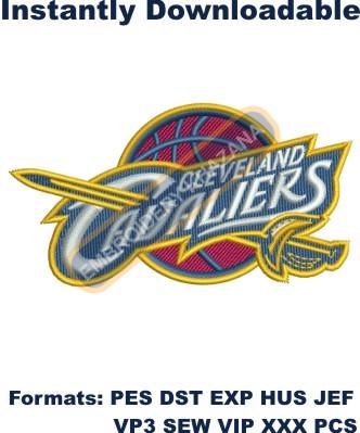 Cleveland Cavaliers Logo embroidery design