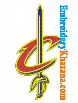 Cleveland Cavaliers Logo Embroidery Design