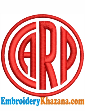 Club Atletico River Plate Logo Embroidery Design